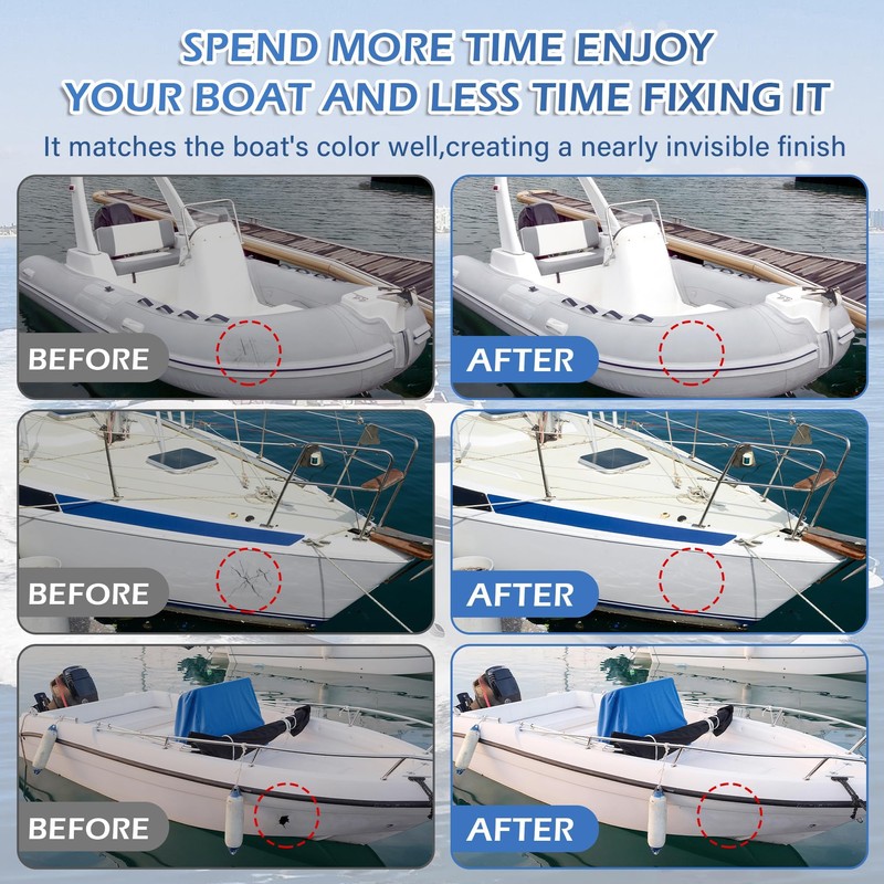 VerdeVilla Fiberglass Boat Repair Kit