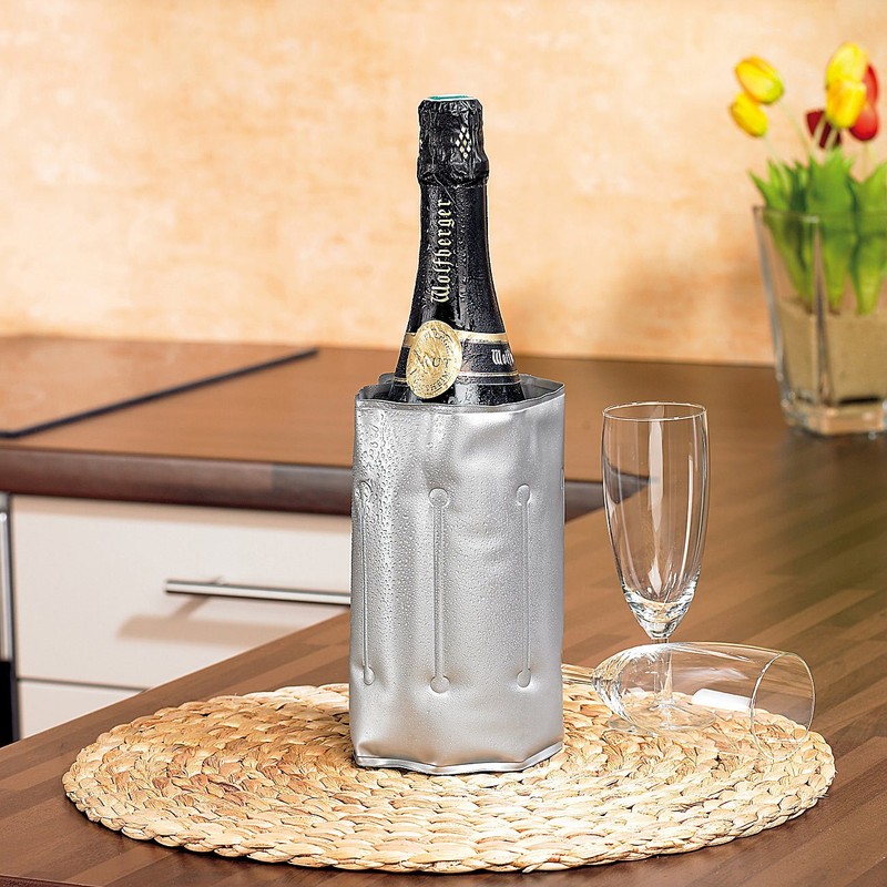 infactory Cooling Cuff: Set of 2 Bottle Coolers for Diameter