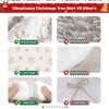 Climafusion 48 Inches Christmas Tree Skirt, Xmas Faux Fur Tree