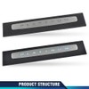 PIT66 LED Illuminated Platinum Door Sill Plate Set Compatible with