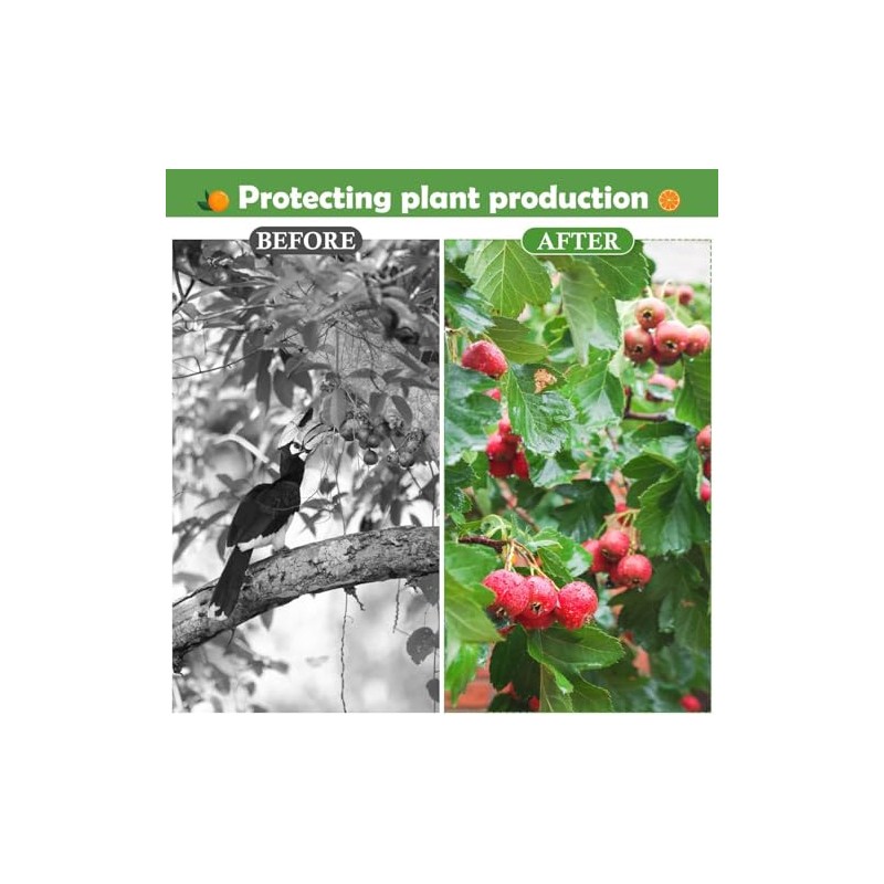 4PCS Ultra-Fine Mesh Fruit Tree Netting - 7.5 x 5.2