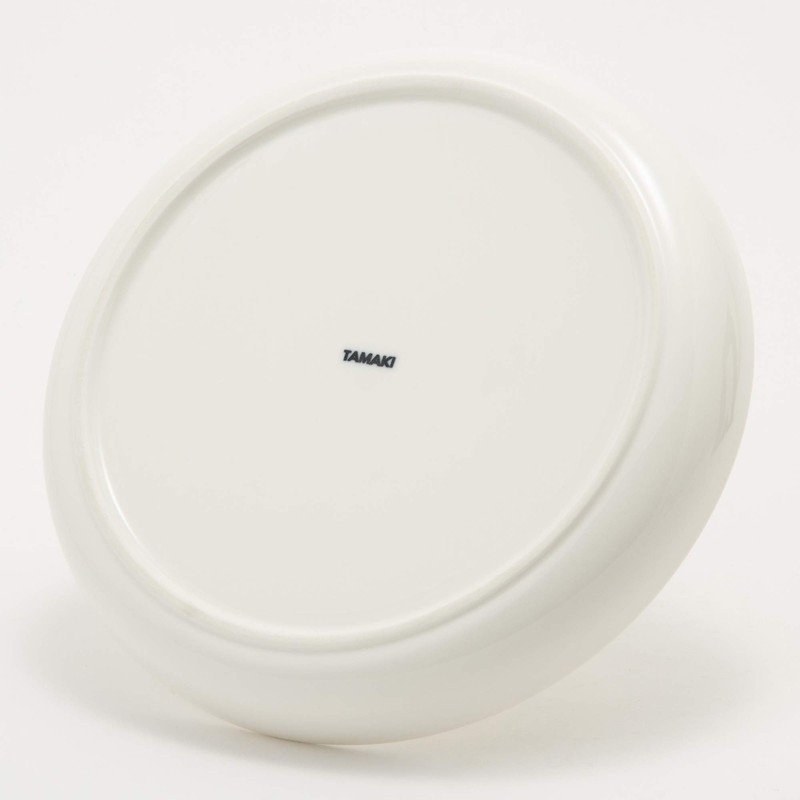 TAMAKI T-786345 Medium Plate Dot Circle Dot 7.7 x 1.1