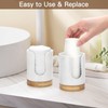 Soleebee Ceramic Bathroom Cup Dispenser, Hold 3 oz Mouthwash Cup