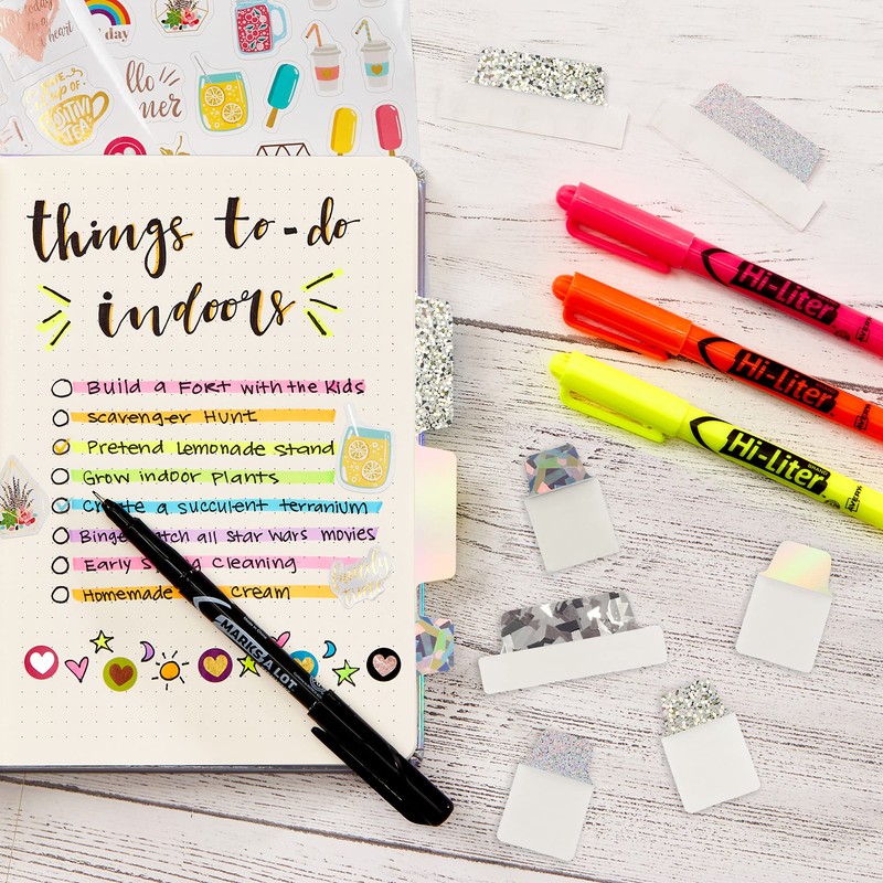 Avery Ultra Tabs Luxe Collection, 1" x 1.5" Mini Tabs,