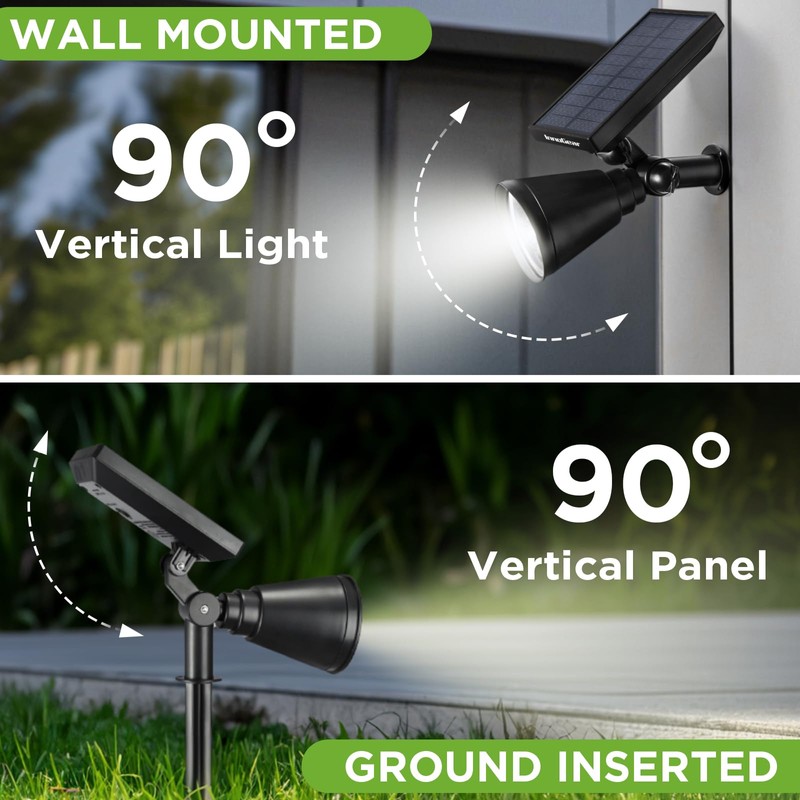 InnoGear Solar Lights Outdoor Waterproof Solar Garden Light for Outside