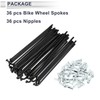 RATCHROLL 1 Set Universal Bicycle Spokes 12G 107mm Length Bike
