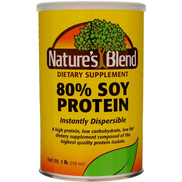 Protein Powder 80% Soy Isolate 1 lb Pwdr