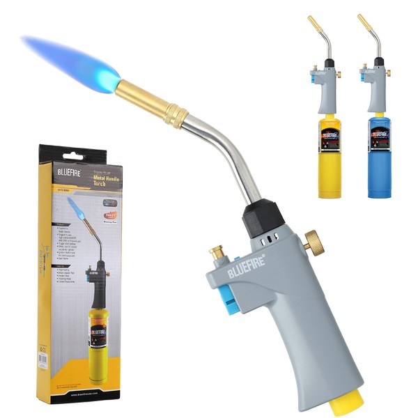 BLUEFIRE BTS-8090 Propane Torch Trigger Start Heavy Duty Gas Welding
