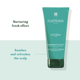 René Furterer - ASTERA FRESH - Soothing Freshness Shampoo - Shampoo For Sensitive Scalps, Scalp Prone To Itching - 200ml