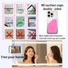 Double Sided Silicone Suction Cup Phone Holder,Non Slip Sticky Grip,