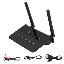 Namvo Bluetooth Transmitter Receiver 2 in 1 Supports Bluetooth 3.5 mm Link for TV Home Stereo BT Headphones Phone