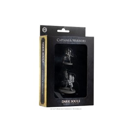 Dark Souls RPG: Captains & Warriors – Miniatures by Steamforged Games Ltd -Unpainted – Compatible with DND and Other Tabletop RPG Games