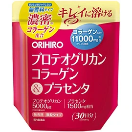 Orihiro Proteoglycan Collagen & Placenta, 6.3 oz (180 g) x 4 Packs