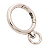 BIKICOCO Spring Gate Ring with Swivel Loop O-Ring Clasp Push