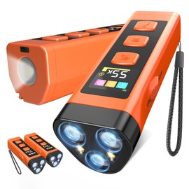 2 Pack Dog Bark Deterrent Device, Color Display 2000 mAh Rechargeable Ultrasonic Anti-Barking Trainer with 4 Frequency Settings 25/30/40/55 kHz, 65ft Long-Range, Safe & Effective Indoor Outdoor Use