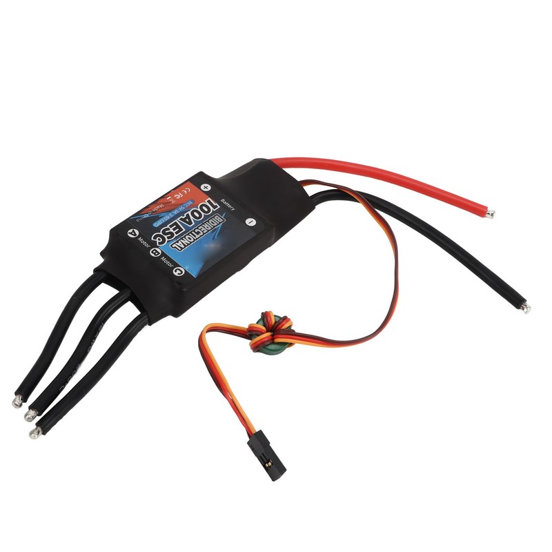 GTSKYTENRC Brushless ESC Bidirectional 100A 2‑6S BEC 3A 5V Electric