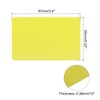 sourcing map 20pcs Blank PVC Cards Color, CR80 15Mil Plastic