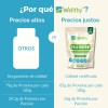 🌱 Wellthy Proteína de Chícharo 450g 💪 Natural, Vegana &