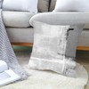 Daesar Decorative Throw Pillow Cases, Throw Pillowcases 4 Pack Grey