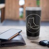 Monoline Boot Badge Stainless Steel Insulated Tumbler