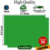 25 Sheets Green Cardstock Paper - 8.5" x 11" 250gsm/92lb