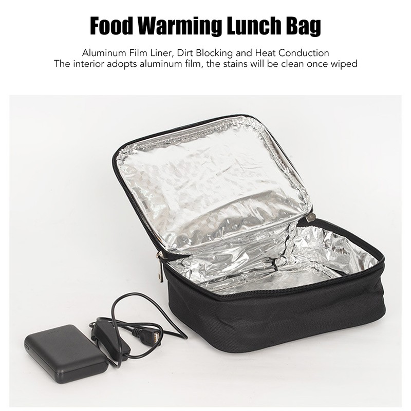 Portable Oven Bag 5V 2A USB Interface Auto Thermal Insulation