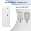 WR01X28053 Refrigerator Replacement Key for Haier Appliance,Wine Cooler Key,2 Pack