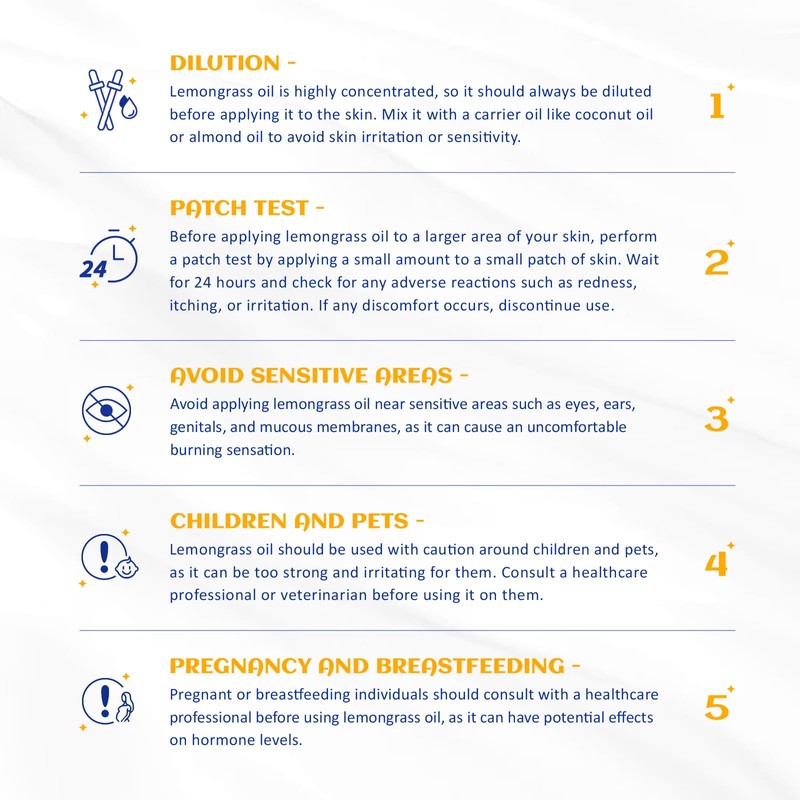 HIQILI Lemongrass Essential Oil 30ML