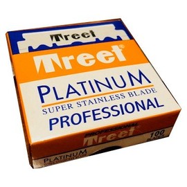 100 Treet Professional Razor Blades