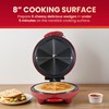 Elite Gourmet EQD-413 Electric Non-Stick 8" Quesadilla Maker, Easy-Slice 6-Wedge,