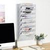 PAG Hanging Wall File Holder Organizer Mail Sorter Literature Rack