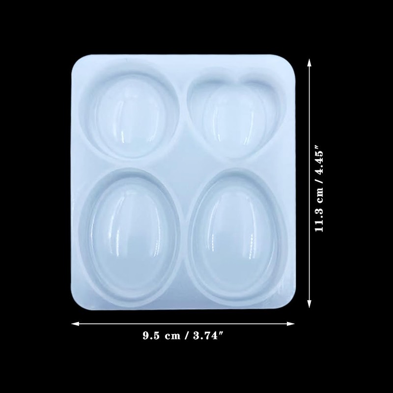 Thumb Worry Stone Resin Molds Crystal Chakras for Epoxy Resin