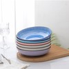 Selamica Ceramic Pasta Bowls Set 34 OZ, Large Salad Bowl