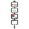 iBOLT TabDock Point of Purchase Wall Mount - with 4