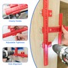 Cabinet Hardware Jig,Aluminum Alloy Cabinet Door Handle Jig for Handles