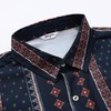 Simmashah Mens Hawaiian Shirt, Short Sleeves Button Down Beach Clothing,