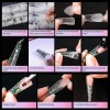 BOMOQING 288PCS Nail Dual Forms for French Nails, Dual Nail