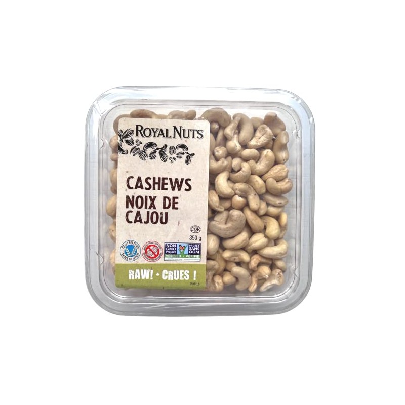 ROYAL NUTS Cashew Raw, 350 Grams