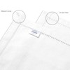 Encasa XO Placemats Set of 6 | Pure Cotton Hemstitched