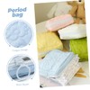 IWOWHERO 4pcs Sanitary Napkin Bag Multi-function Period Bag Washable Pouch