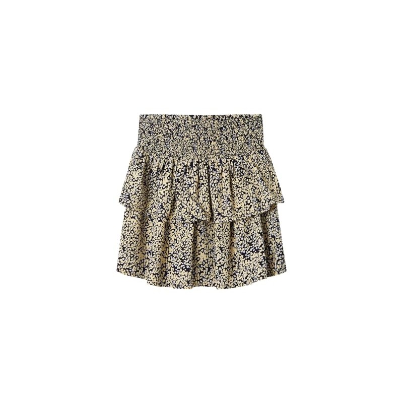 Name it kids Girls' Nkftirulle Skirt, Pastel Yellow