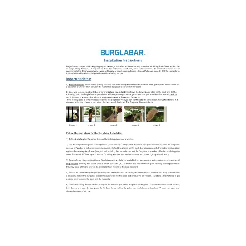 2 Pack for Sliding Door Locks for Sliding Glass Doors