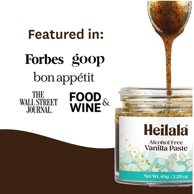 Heilala Vanilla Paste Range (2.29 oz (Alcohol Free))