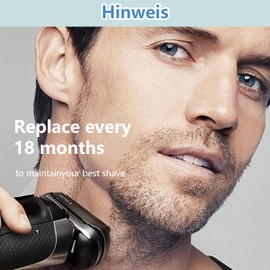 53B shaving head compatible with series 5 and 6 (models from 2020) S5 shaving head, easy clean, 53B shaving blade replacement head for series 5 razor accessories