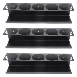 RealPlus Aerosol Spray Can Holder Rack Organizer 5 Can Spray Bottle Holder