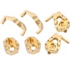 Brass Steering Knuckle C Mount Gear Cover Kit RC Accessory