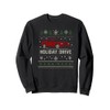 Holiday Drive – Muscle Car Ugly Christmas Sweater Sweatshirt