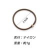 Natunofu Hair Rubber for Kids, Cute, Stylish, Adults, Metal Fittings,