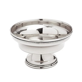 NKlaus Incense burner incense burner diameter 10cm nickel silver 7541