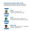 PrintWorks Gloss Photo Paper, For Use with Inkjet Printers, Heavyweight